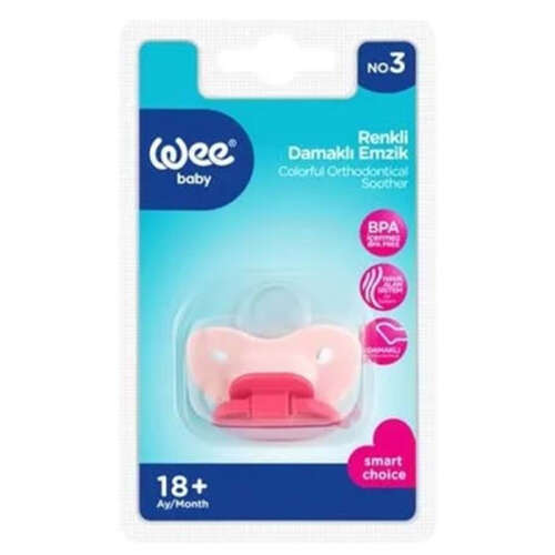 Wee Baby Damaklı Emzik 18+Ay - Wee Baby