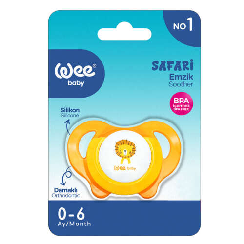 Wee Baby Damaklı Safari Emzik 0-6 Ay 946 - Wee Baby