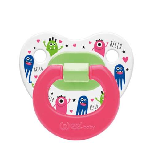 Wee Baby Desenli Damaklı Emzik 0-6 Ay | No:1 - Wee Baby
