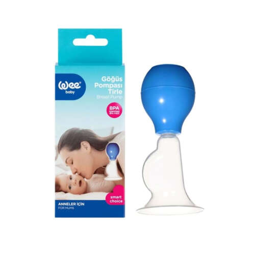 Wee Baby Göğüs Pompası Tirle - Mavi - Wee Baby