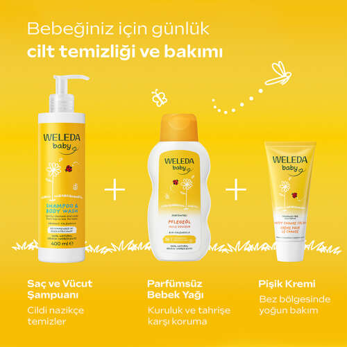 Weleda Baby Nemlendirici Vücut Kremi 75 ml - 5