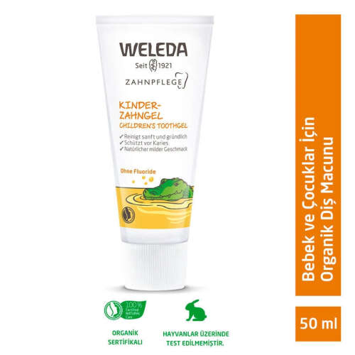 Weleda Bebek ve Çocuklar için Organik Diş Macunu 50 ml - Weleda