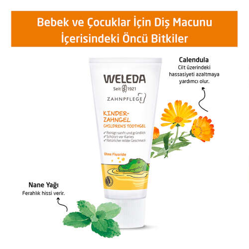 Weleda Bebek ve Çocuklar için Organik Diş Macunu 50 ml - 2