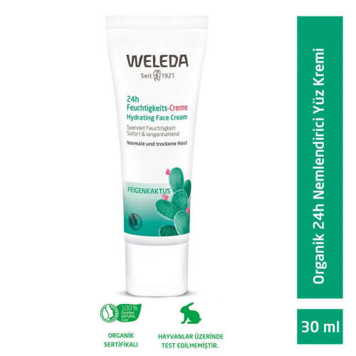 Weleda Cactus 24H Nemlendirici Yüz Kremi 30 ml - Weleda