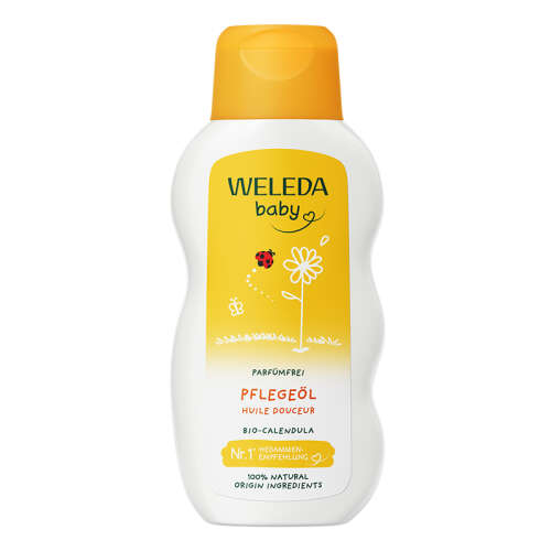 Weleda Calendula Organik Parfümsüz Bebek Yağı 200 ml - Weleda