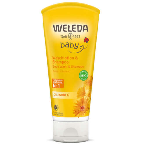 Weleda Calendula Organik Saç ve Vücut Şampuanı 200 ml - Weleda