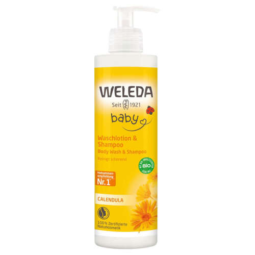 Weleda Calendula Organik Saç ve Vücut Şampuanı 400ml - 1