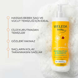 Weleda Calendula Organik Saç ve Vücut Şampuanı 400ml - 4