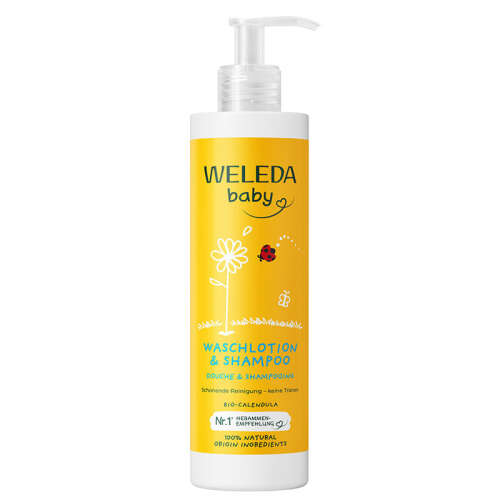 Weleda Calendula Organik Saç ve Vücut Şampuanı 400ml - 7