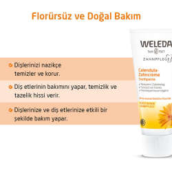 Weleda Calendula Özlü Organik Diş Macunu 75ml - 3