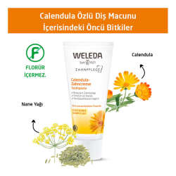 Weleda Calendula Özlü Organik Diş Macunu 75ml - 4