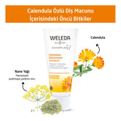 Weleda Calendula Özlü Organik Diş Macunu 75ml - 3