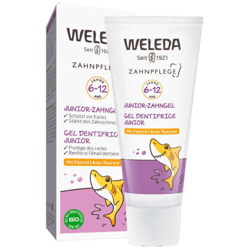 Weleda Çocuklar için Florürlü Doğal Diş Macunu 50 ml - 6-12 Yaş - 1