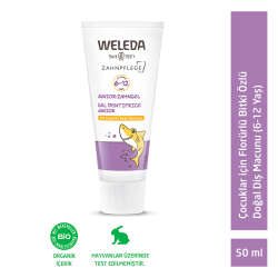 Weleda Çocuklar için Florürlü Doğal Diş Macunu 50 ml - 6-12 Yaş - 2