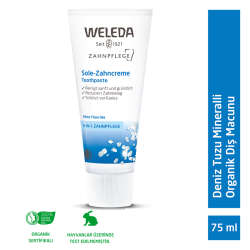 Weleda Deniz Tuzu Mineralli Organik Diş Macunu 75ml - 4