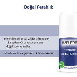 Weleda Erkeklere Özel Roll On Deodorant 50 ml - 4