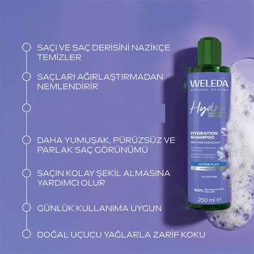 Weleda Hydro Shine Nemlendirici Şampuan 250 ml - 3
