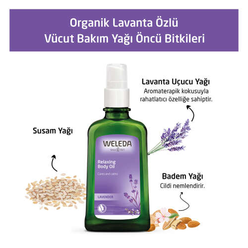 Weleda Lavanta Vücut Yağı 100 ml - 2