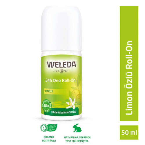 Weleda Limon Özlü Doğal Roll On Deodorant 50 ml - Weleda