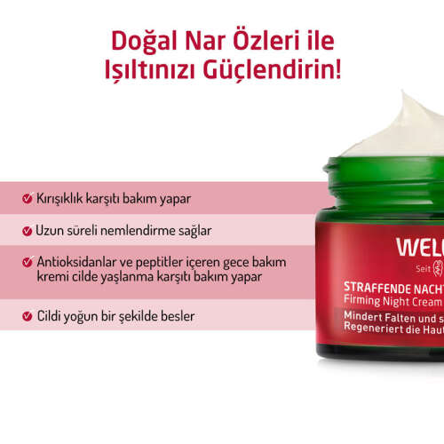 Weleda Nar Özlü Nemlendirici ve Sıkılaştırıcı Gece Bakım Kremi 40 ml - 4