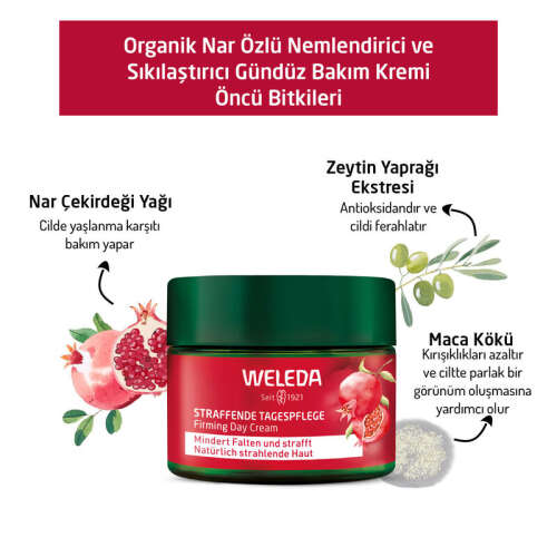 Weleda Nar Özlü Nemlendirici ve Sıkılaştırıcı Gündüz Bakım Kremi 40 ml - 5