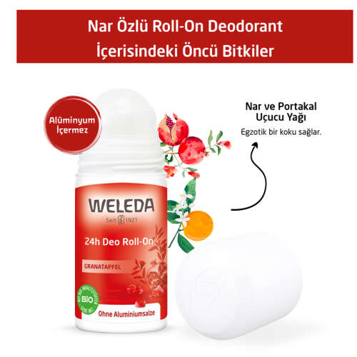 Weleda Nar Özlü Roll On Deodorant 50 ml - 4