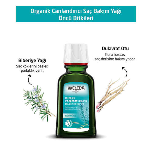 Weleda Organik Besleyici Saç Bakım Yağı 50 ml - 3