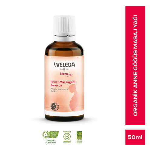 Weleda Organik Göğüs Masaj Yağı 50 ml - 2