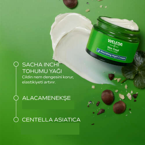 Weleda Skin Food Nemlendirici ve Besleyici Gece Bakım Kremi 40 ml - 3