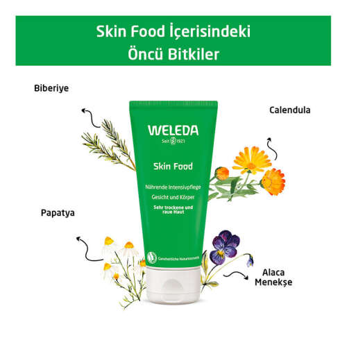 Weleda Skin Food Nemlendirici ve Besleyici Organik Bakım Kremi 75ml - Çok Kuru ve Kuru Ciltler - 2
