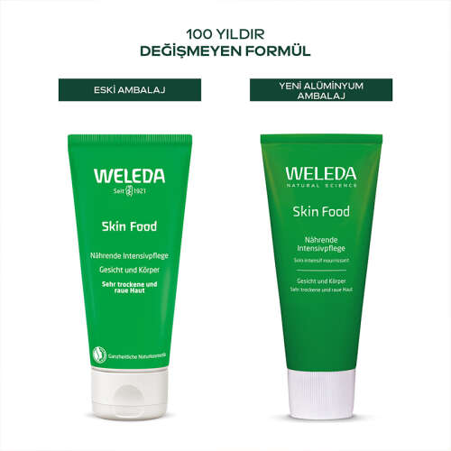 Weleda Skin Food Nemlendirici ve Besleyici Organik Bakım Kremi 75ml - Çok Kuru ve Kuru Ciltler - 4