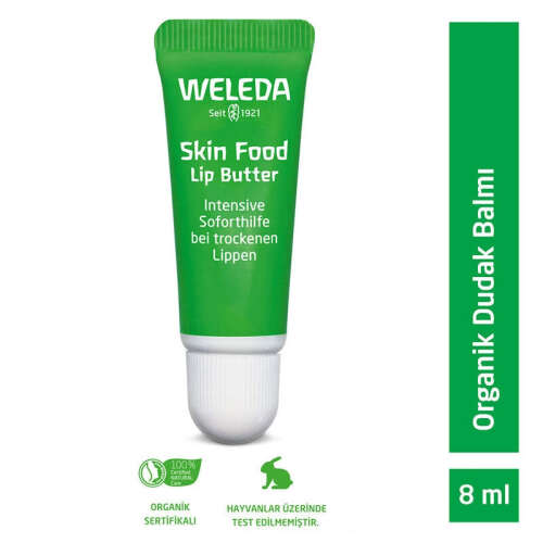 Weleda Skin Food Organik Besleyici Dudak Balmı 8 ml - Weleda