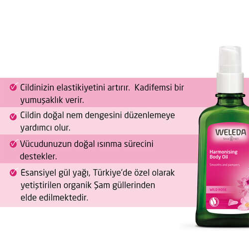 Weleda Yabani Gül Vücut Yağı 100 ml - 3