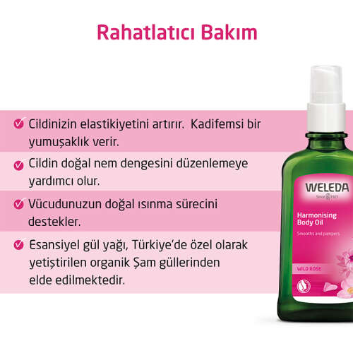 Weleda Yabani Gül Vücut Yağı 100 ml - 6
