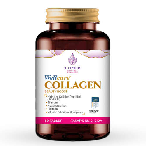 Wellcare Collagen Beauty Boost Takviye Edici Gıda 60 Tablet - Wellcare