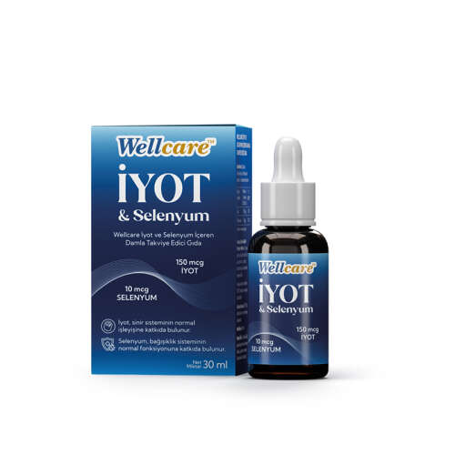 Wellcare Iyot Selenyum Oral Damla 30 ml - Wellcare