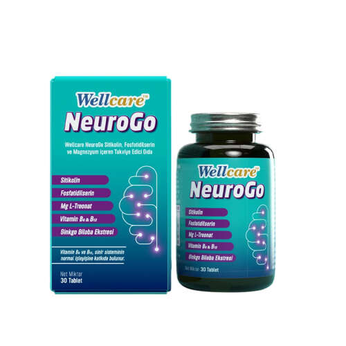 WellCare Neurogo Takviye Edici Gıda 30 Tablet - Wellcare