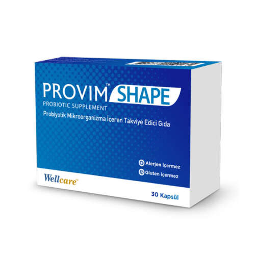 Wellcare Provim Shape 30 Kapsül - Wellcare