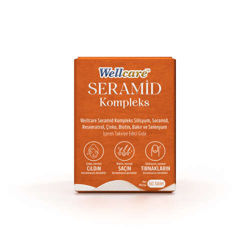 Wellcare Seramid Kompleks 60 Tablet - Wellcare