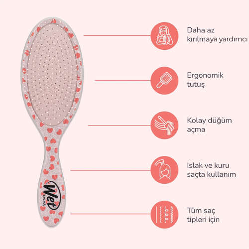 Wet Brush Disney Love Dolaşık Açıcı Saç Fırçası - Mickey and Minnie - 3