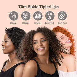 Wet Brush Go Green Kıvırcık Saçlara Özel Dolaşık Açıcı Saç Fırçası Pembe - 8