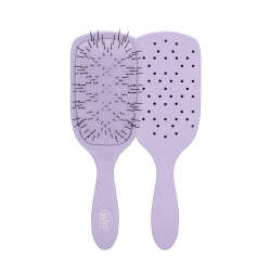 Wet Brush Go Green Paddle Detangler Kalın Telli Saçlar İçin Geniş Saç Fırçası - Lila - 1