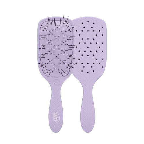 Wet Brush Go Green Paddle Detangler Kalın Telli Saçlar İçin Geniş Saç Fırçası - Lila - Wet Brush
