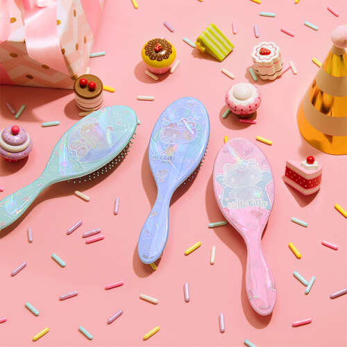 Wet Brush Hello Kitty Dolaşık Açıcı Saç Fırçası - Pembe - 6