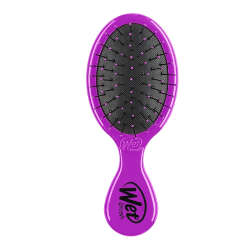 Wet Brush Mini Detangler Dolaşık Açıcı Saç Fırçası Mor - 1