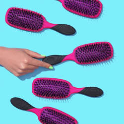Wet Brush Pro Shine Enhancer Saç Fırçası - Pembe - 7