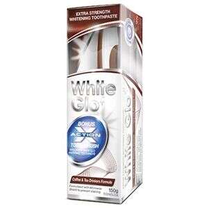 White Glo Lekeler için Beyazlatıcı Diş Macunu 100 ml - 1