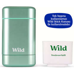 Wild Refill Yedek Stick Deodorant İçi Doğal Formül - Fresh Cotton - Sea Salt 40 g - 3