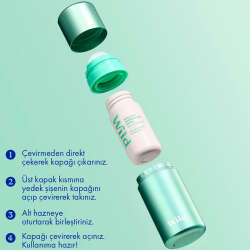 Wild Antiperspirant Roll On Fresh Cotton- Sea Salt Refill Deodorant Yedek Dolum 50 ml - 3