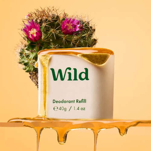 Wild Refill Yedek Stick Deodorant İçi Doğal Formül - Honey - Cactus Flower 40 g - 4